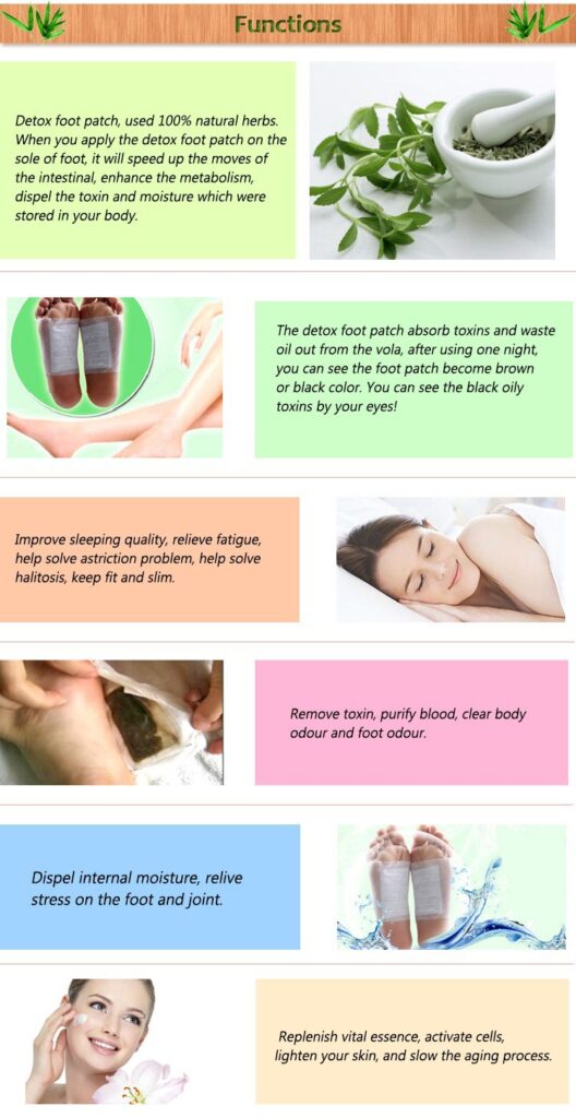 Kinoki foot pad routine