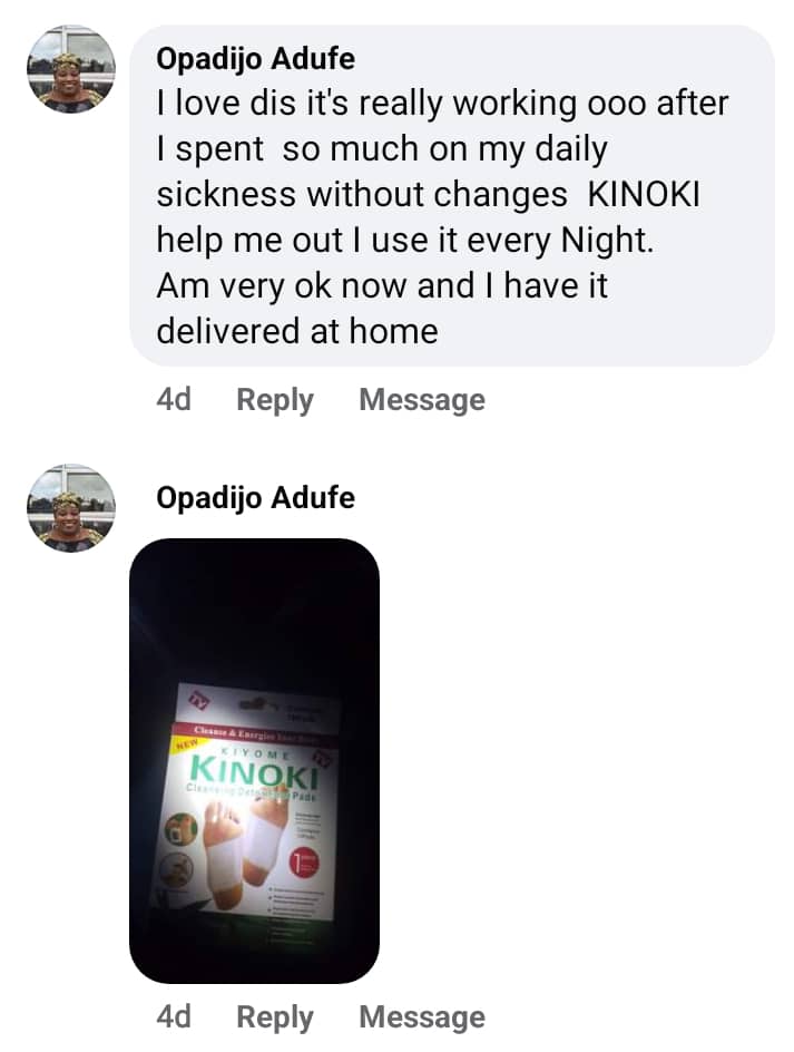 Kinoki customer feedback